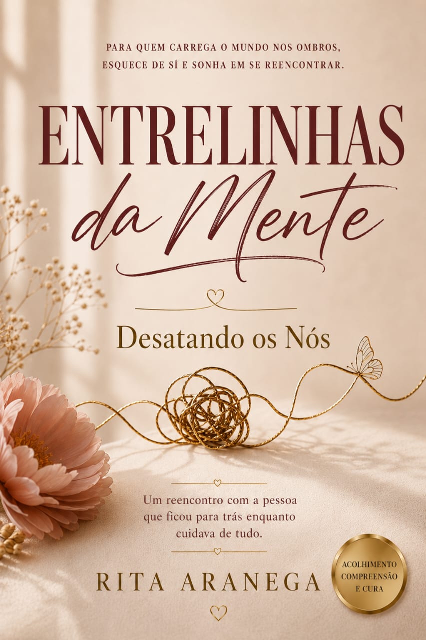 Capa original em português de Entrelinhas da Mente: Desatando os Nós